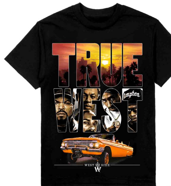 True West Coast Side Tee - Craze Fashion
