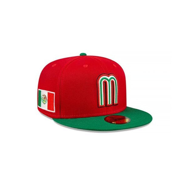 2PCS Mexico Baseball Hat - World Baseball Classic Hat - Mexico New