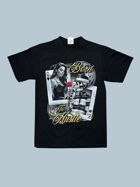 Born To Hustle Tee - Craze Fashion