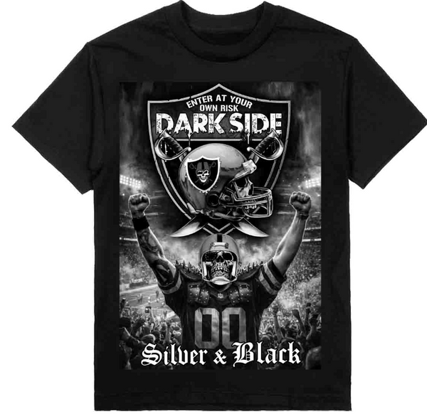 LV Raiders Enter At Own Risk Tee - Craze Fashion