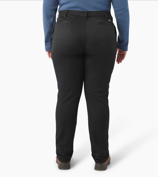 Women's Dickies Super Flex Straight Work Pants - Craze Fashion