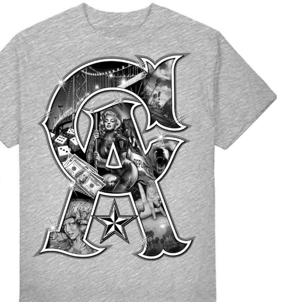 Marilyn Monroe CA Tee - Craze Fashion