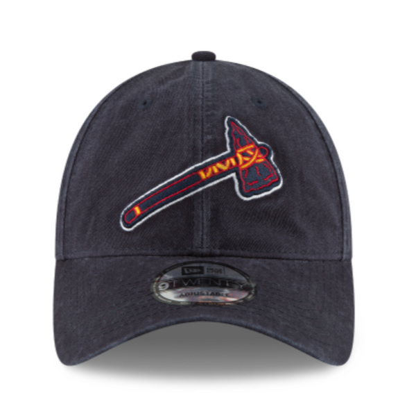 Atlanta Braves Tomahawk Navy Strapback Craze Fashion