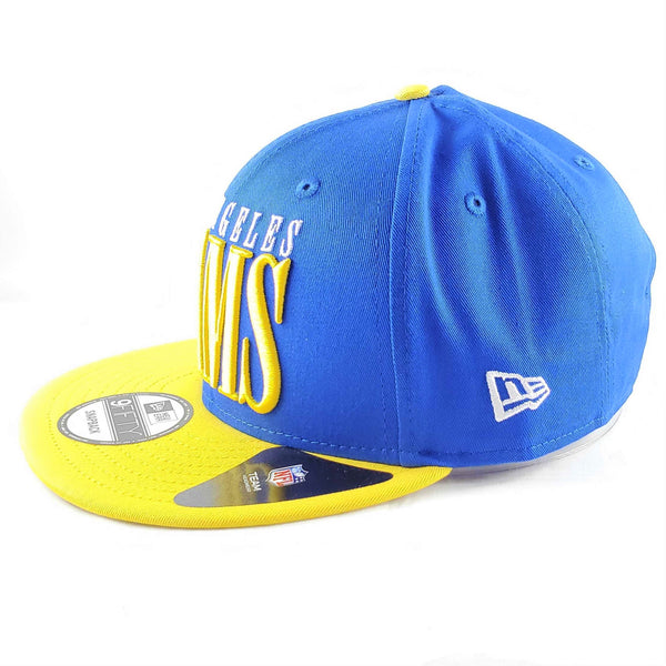 Mitchell & Ness Nfl Los Angeles Rams Diamond Logo Snapback Cap in Blue