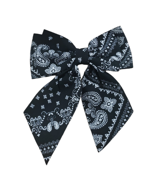 49ers Girl – Paisley Bows