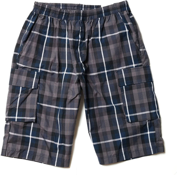 10 YAGO Men 2024 Plaid Cargo Shorts Large Size