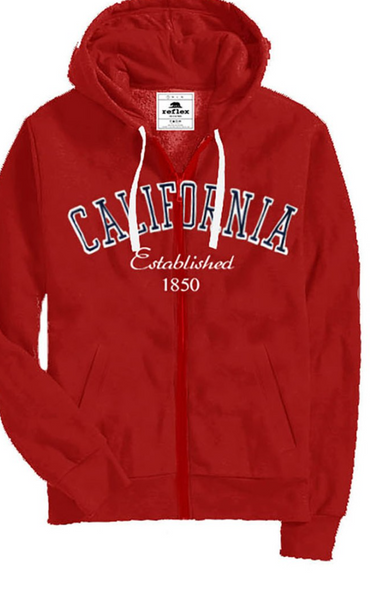 California Fleece Zip Hoody 880 - Craze Fashion
