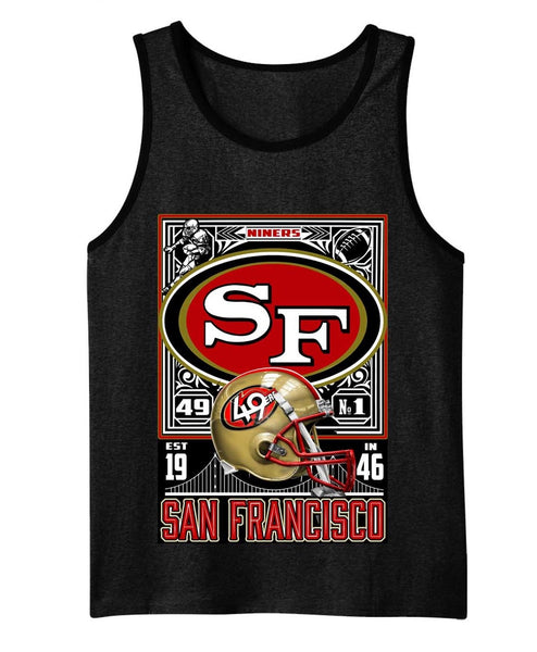 49ers sleeveless t shirt