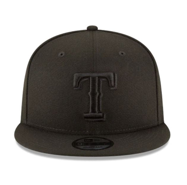  New Era Texas Rangers MLB Basic Snapback Black on Black 950 :  Sports & Outdoors