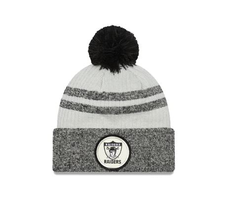 LV Raiders '22 Cold Weather Historic Pom Knit Beanie - Craze Fashion