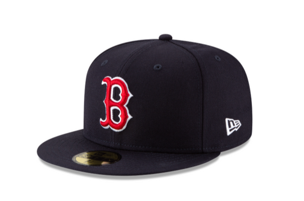 Concepts x New Era 59FIFTY Boston Red Sox Fitted Hat (Black/Red) 7 3/4