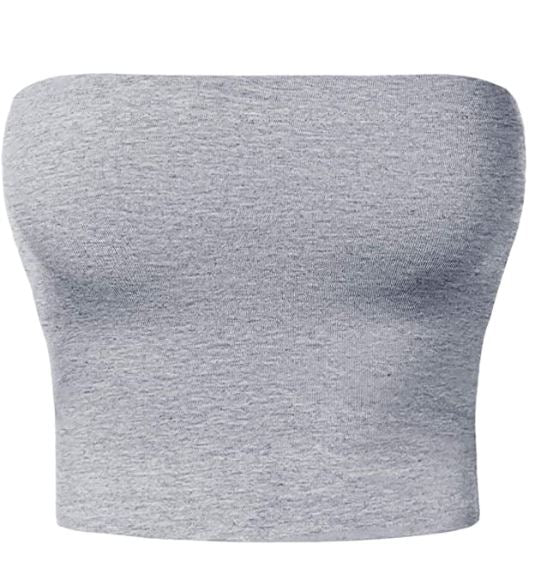 Cotton Spandex Tube Top 52588 - Craze Fashion