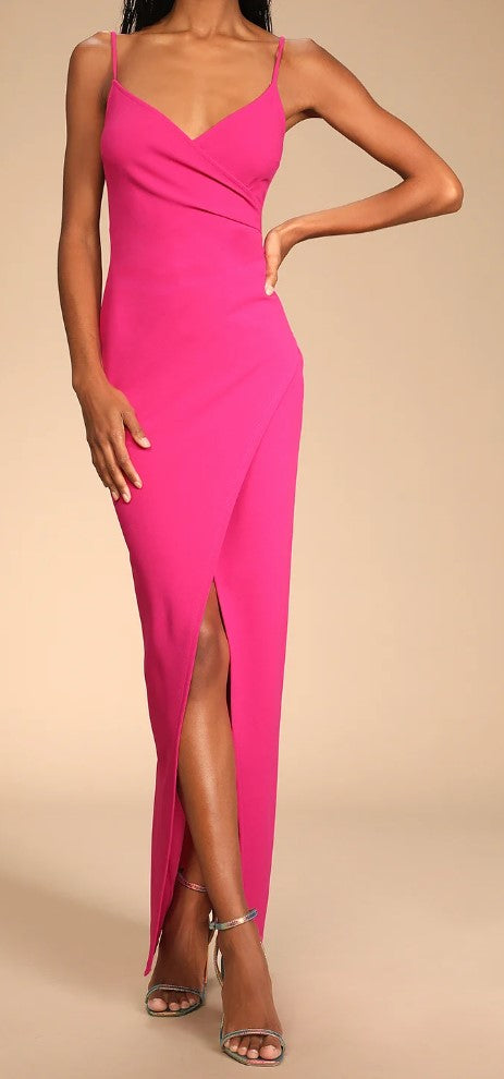 Formal Dress w/ Side Slit Cristina 1477