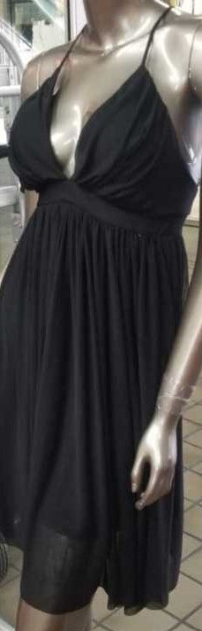 Deep V Neck Baby Doll Dress Cristina 1568