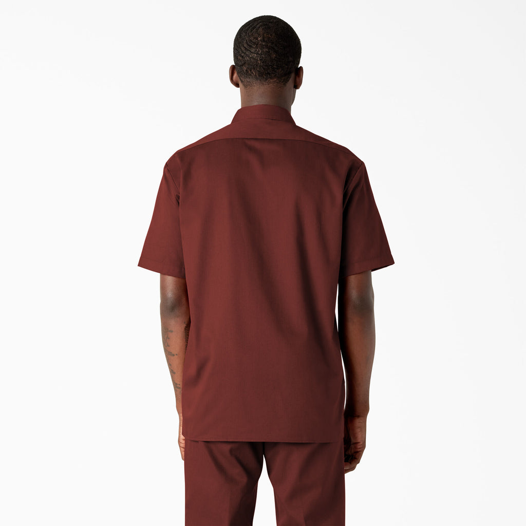 Dickies Short Sleeve Work Shirt Fired Brick