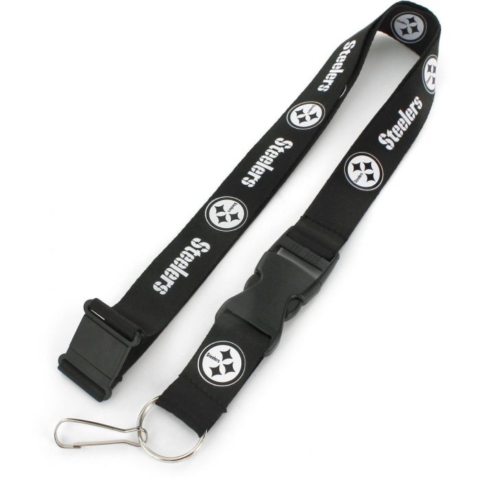 Pittsburgh Steelers Long Lanyard Key Ring