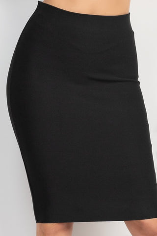 High Waist Pencil Skirt 40066