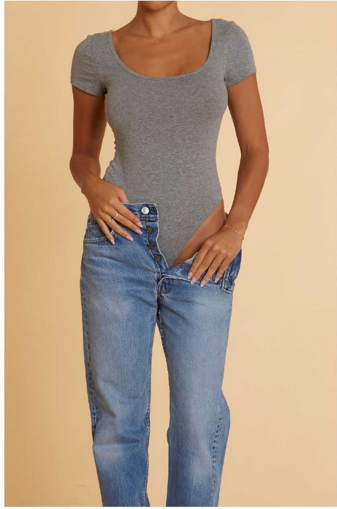 Scoop Neck Bodysuit Bozzolo 13787