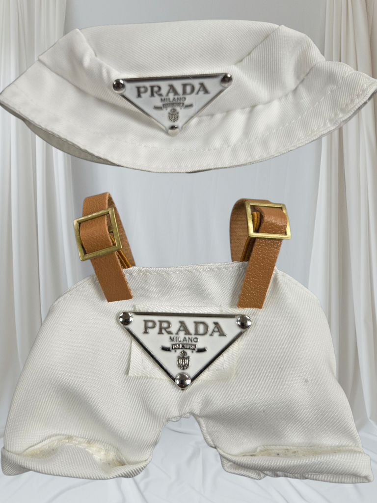 Labubu Overall & Bucket Cap Set