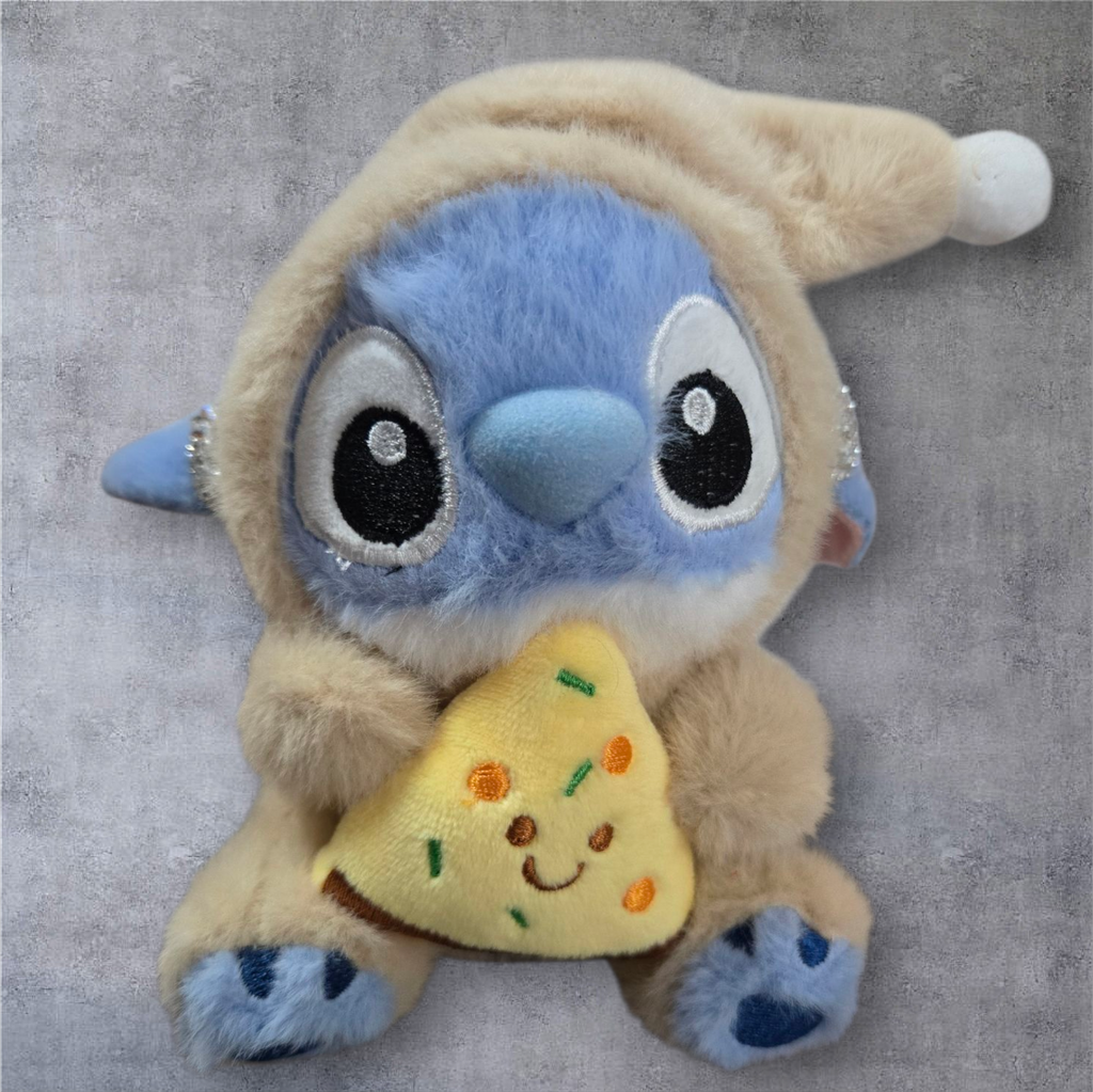 Stitch Foodie Plush Keychain