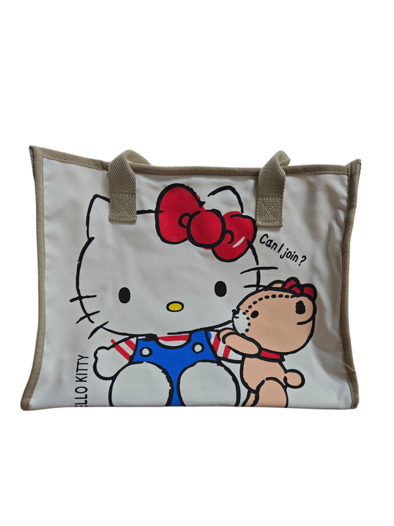 Hello Kitty Canvas Tote Bag