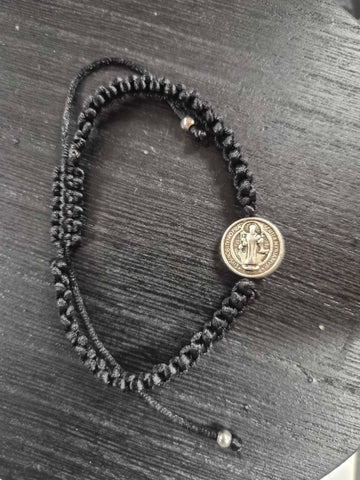 Jesus & Cross Double-Sided Faith Protection Bracelet