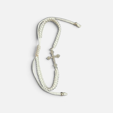 Cross Rhinestone Faith Protection Bracelet