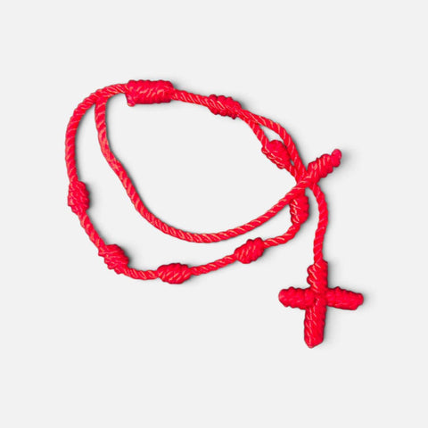 Toddler Cross Faith Protection Rope Bracelet