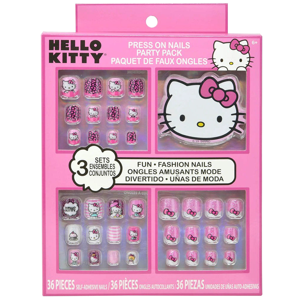 Hello Kitty Press Ons w/ File