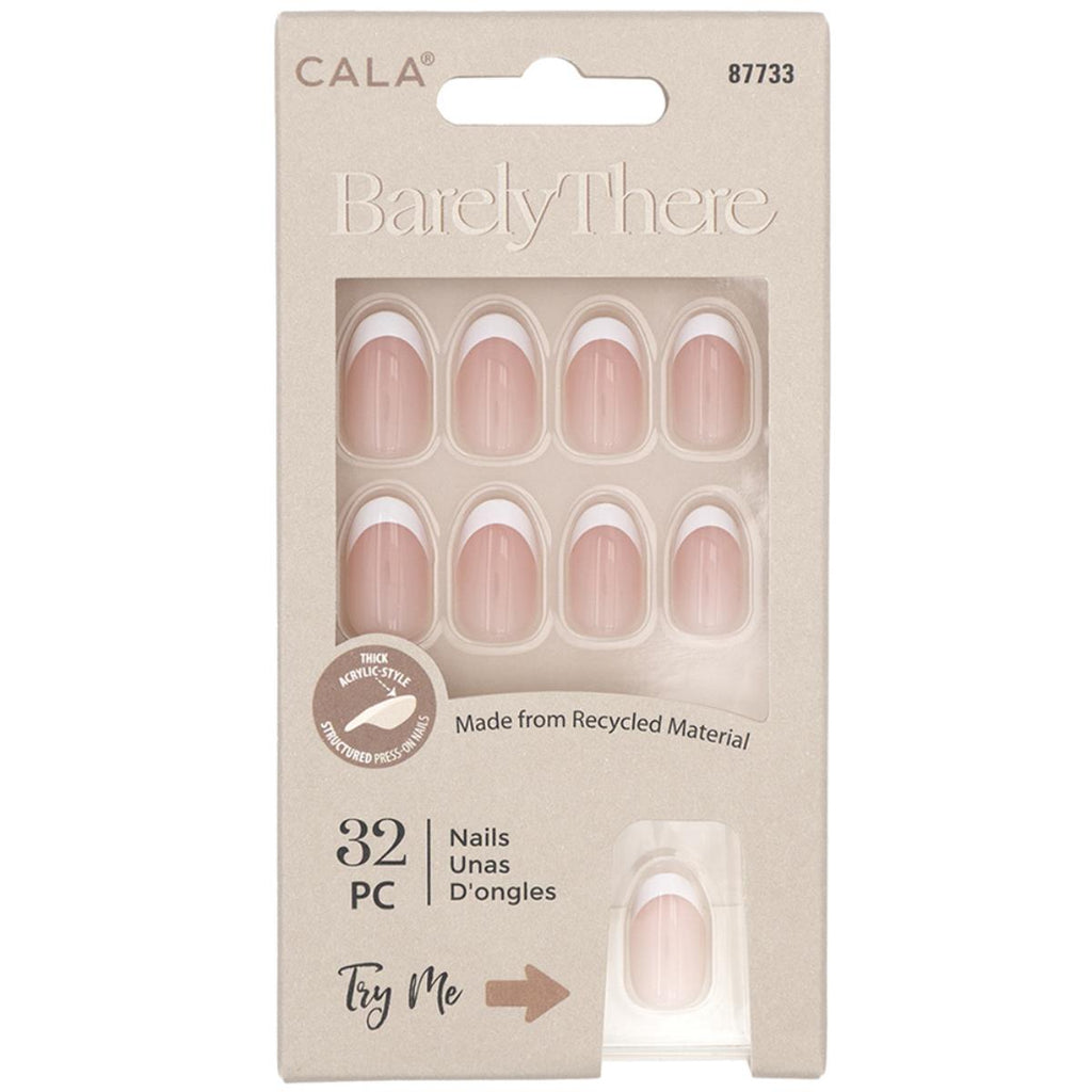 Cala Barely There French Tip Nail Press Ons
