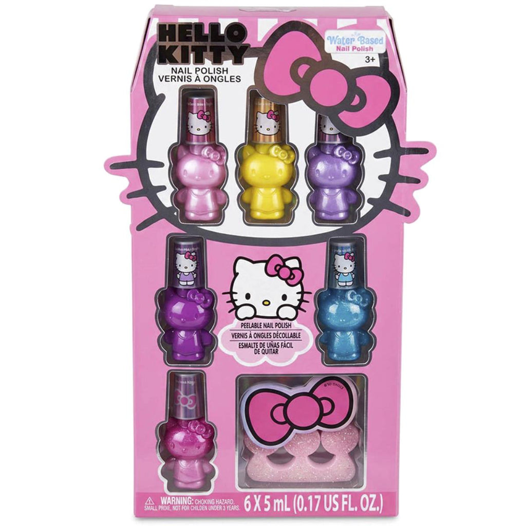 Hello Kitty Nail Polish 6pk Set