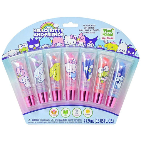 Hello Kitty & Friends 7PK Swirl Lip Gloss