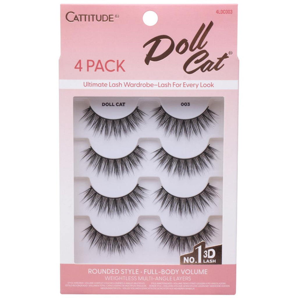 Cattitude Doll Cat 4pk Eyelashes