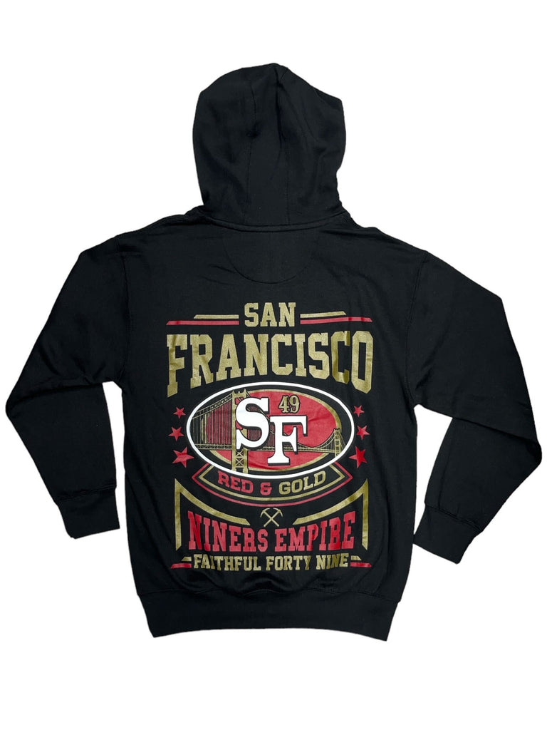 SF 49ers Red & Gold Pullover Hoody