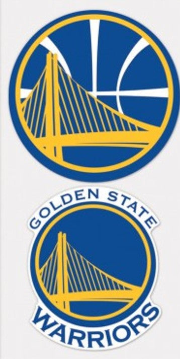 GS Warriors Perfect Cut Sticker Decal 2PC