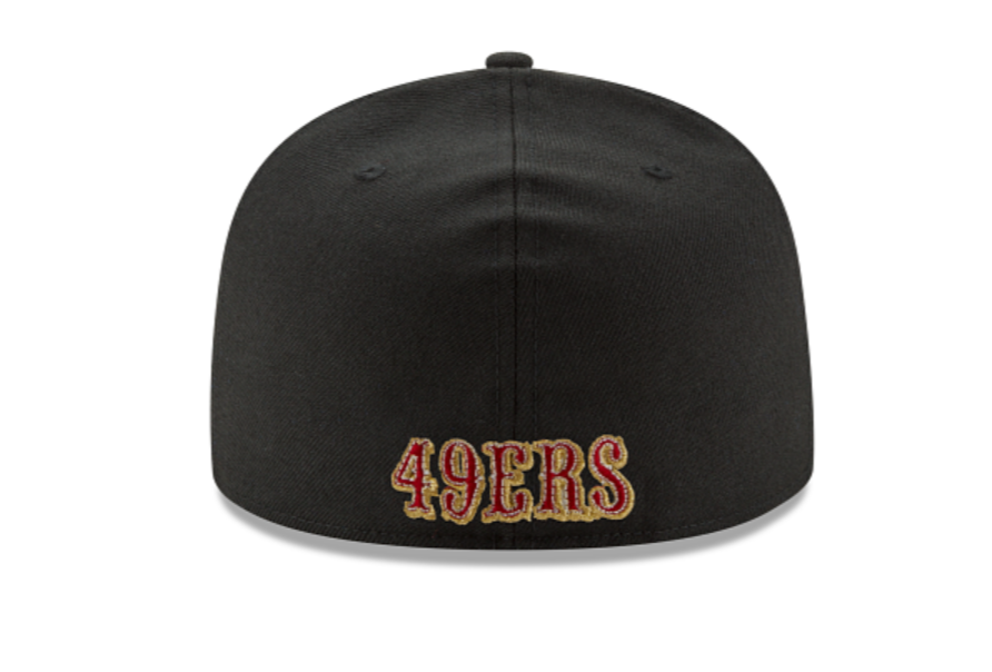 SF 49ers Black OTC Fitted Cap