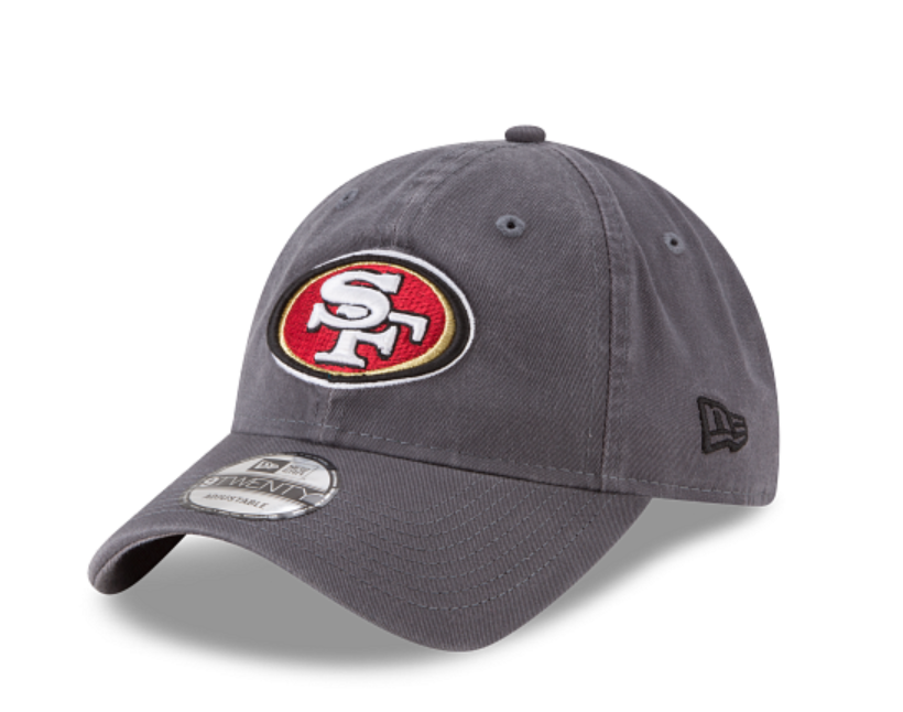 SF 49ers Core Classic Charcoal 9Twenty