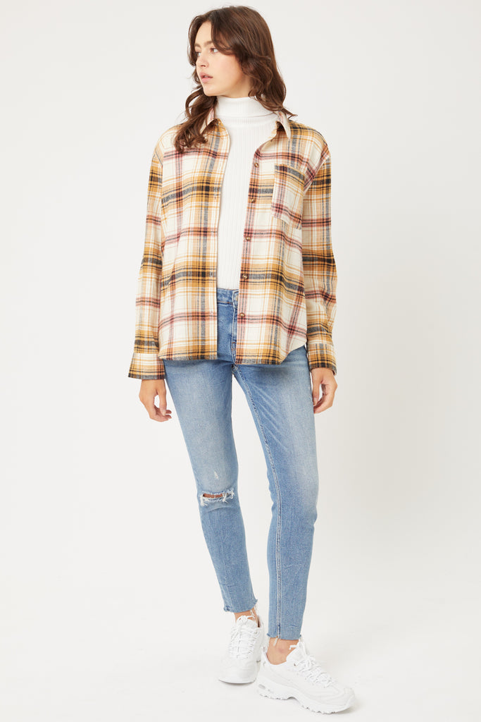 Long Sleeve Flannel 1591 ( FINAL SALE )