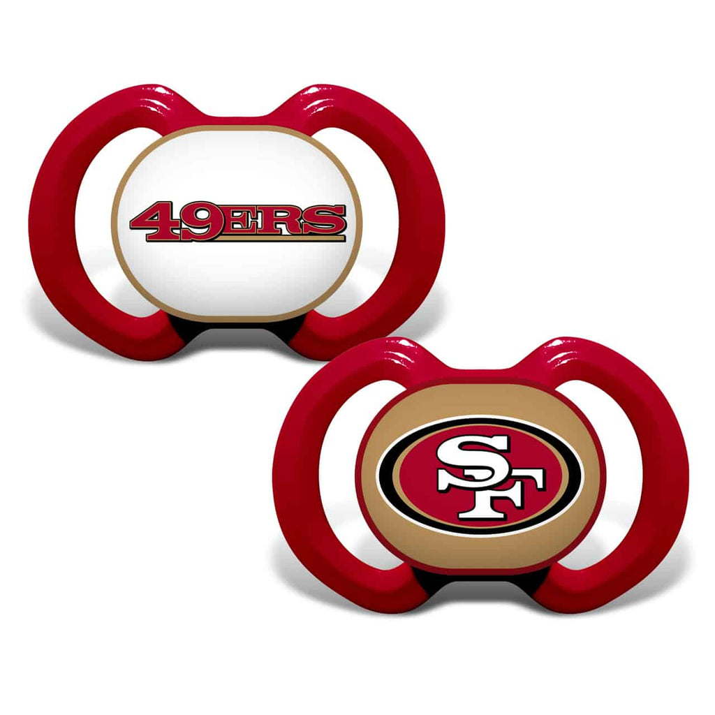 SF 49ers Baby Pacifiers 2 Pack