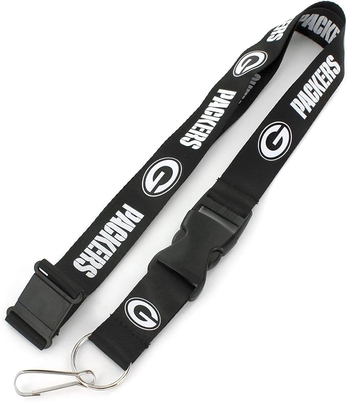Green Bay Packers Long Lanyard Key Ring