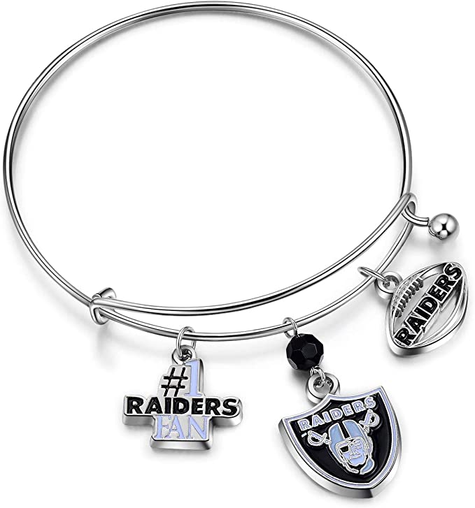 LV Raiders 3 Charm Bracelet