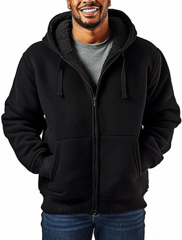 Sherpa Fleece Zipper Hoody