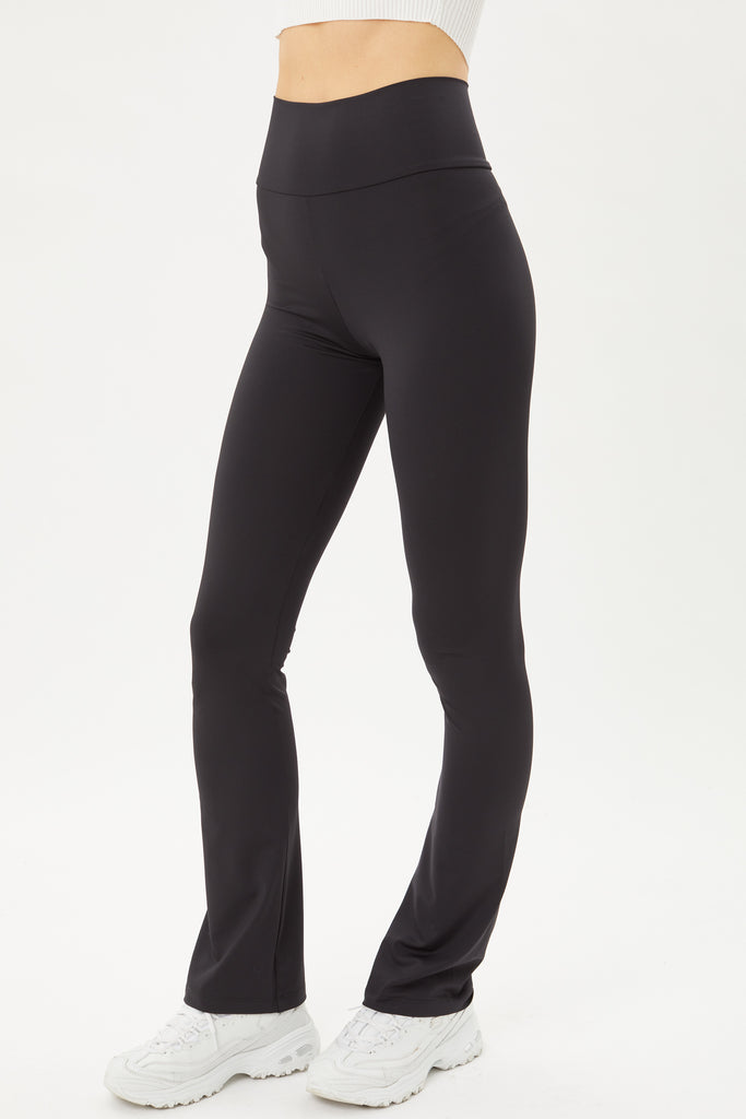 High Waist Flared Leggings Love Tree 6786