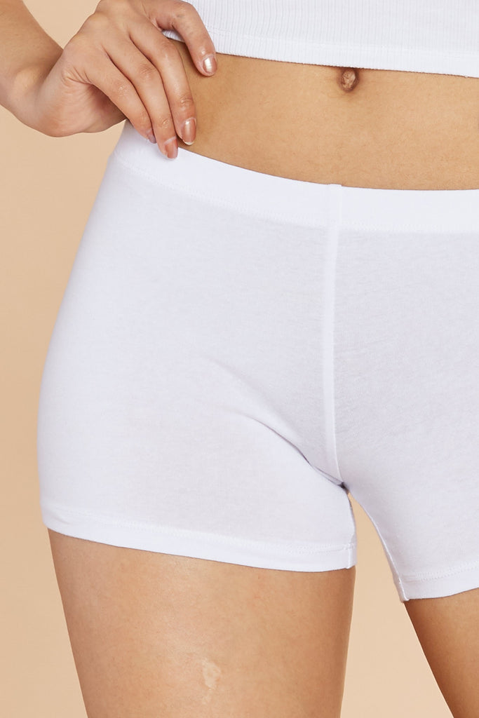 Low-Rise Cotton Shorts Bozzolo 4012