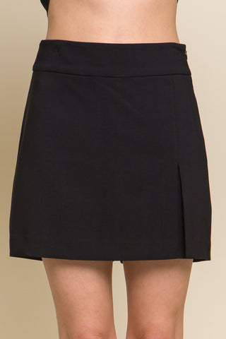 Side Slit Skort Love Tree 6828