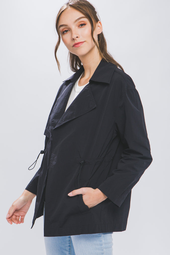 Windbreaker Trench Jacket Love Tree 80209