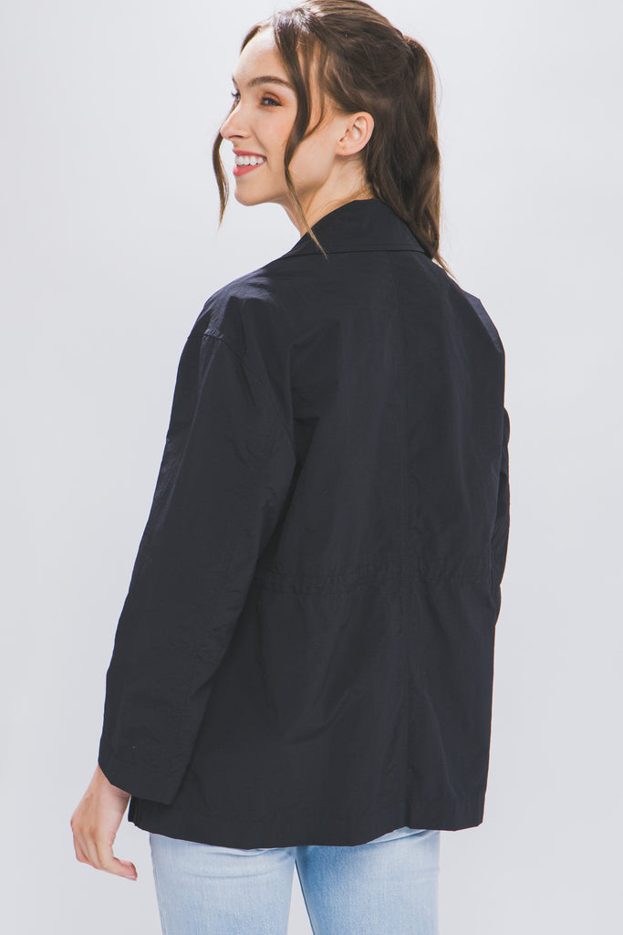 Windbreaker Trench Jacket Love Tree 80209