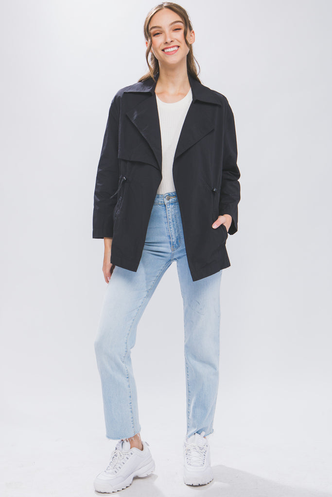 Windbreaker Trench Jacket Love Tree 80209