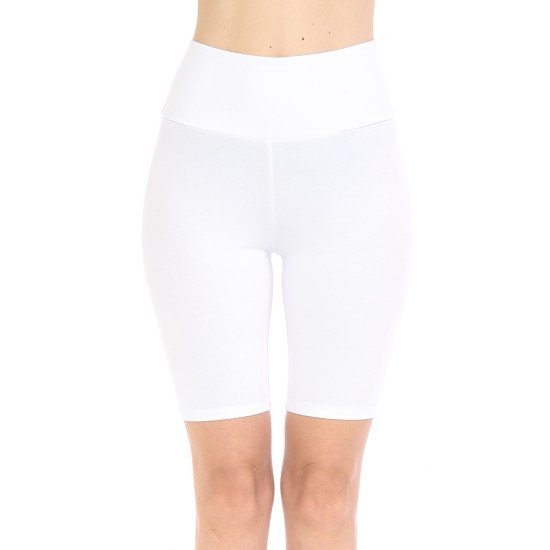 High Waist Knit Biker Shorts 72529