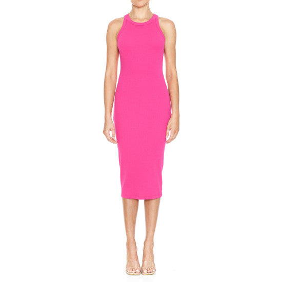 Sleeveless Bodycon Midi Dress 73358